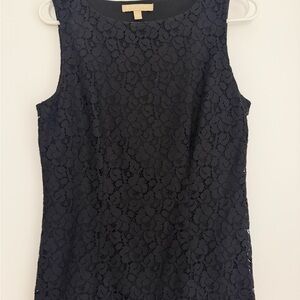 Banana Republic Black Lace Sleeveless Top